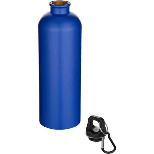 Oregon 750 ml matte RCS-zertifizierte, einwandige Trinkflasche aus recyceltem Edelstahl mit Karabinerhaken - EgotierPro 100872