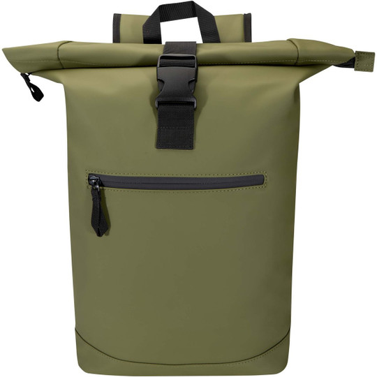 Resi Plus 15" GRS recycled roll-top backpack 18L - EgotierPro 130093