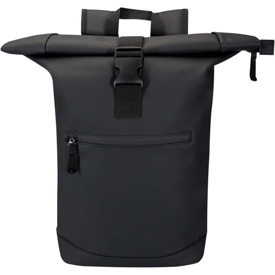 Resi Plus 15" GRS recycled roll-top backpack 18L - EgotierPro 130093
