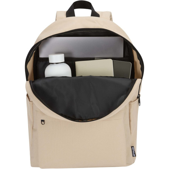 Byron 14" GRS recycled city laptop backpack 16L - EgotierPro 130096