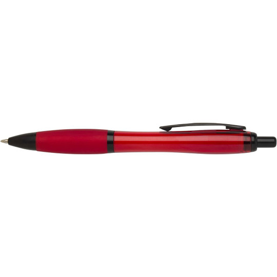 Nash recycled plastic ballpoint pen with black trims (black ink) - EgotierPro 106296