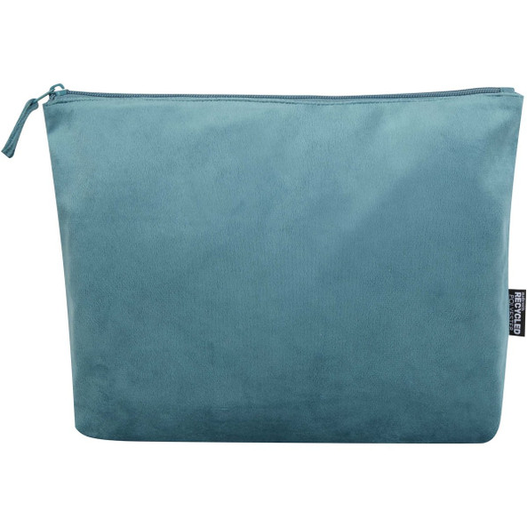 Swift GRS recycled velvet toiletry bag set - EgotierPro 120769