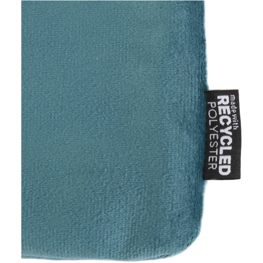 Set de trousses de toilette en velvet gomme recyclées GRS Swift - EgotierPro 120769