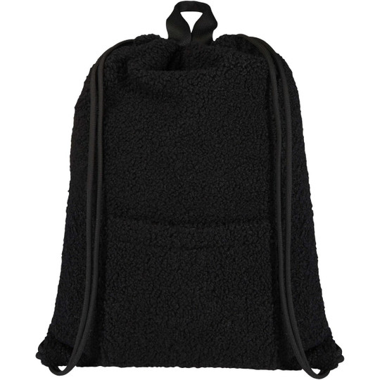 Bear GRS recycled sherpa drawstring backpack 9L - EgotierPro 120773