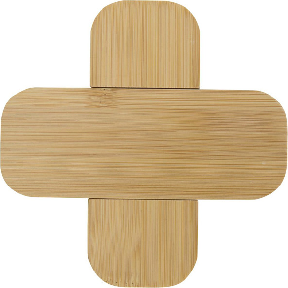 Croc bamboo trivet - small - EgotierPro 126362
