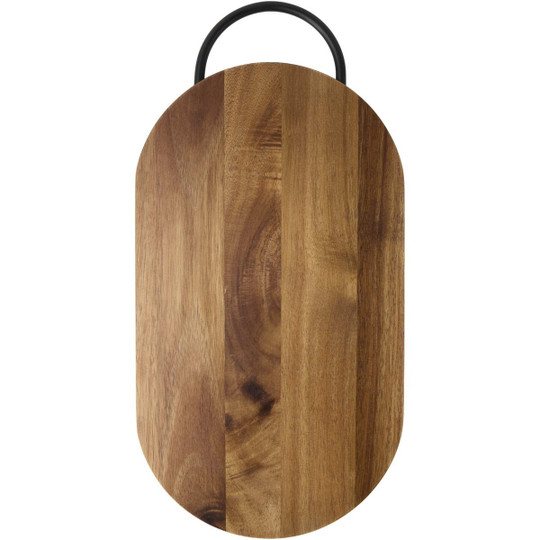 Seasons 126392 - Julienne acacia wood chopping board with handle