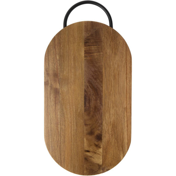 Seasons 126392 - Julienne acacia wood chopping board with handle