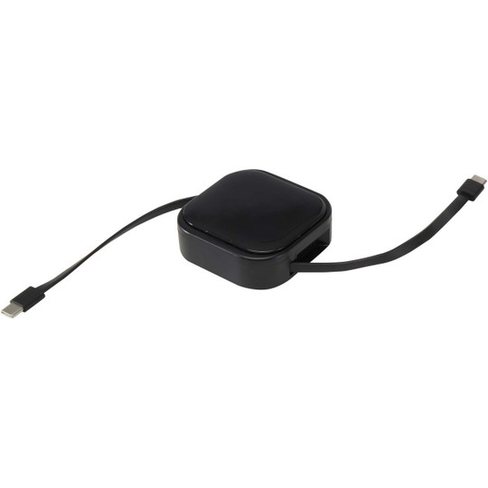 Gloas Aufrollbares 5 in 1 Kabel aus Recyclingmaterial mit Datensynchronisierung und 100 W Schnellladefunktion sowie Smartphone Toolkit - EgotierPro 124448