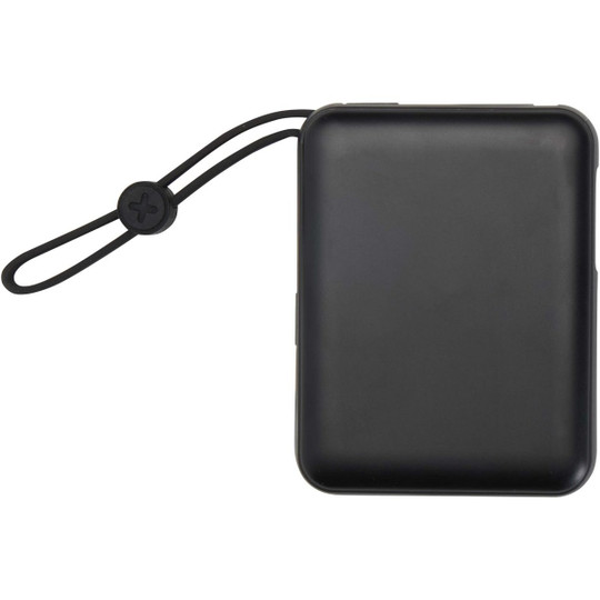 Acrux 35 W 10.000 mAh Tablet Powerbank mit integriertem Typ-C-Kabel aus recyceltem Kunststoff - EgotierPro 124450