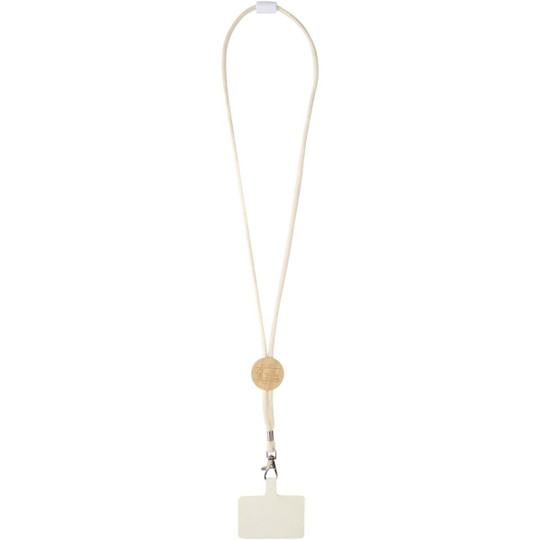 Adhab smartphone lanyard with bamboo details - EgotierPro 124456