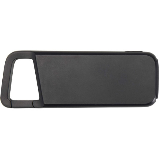 Alkes 5000 mAh 12W recycled plastic water resistant power bank with carabiner - EgotierPro 124470