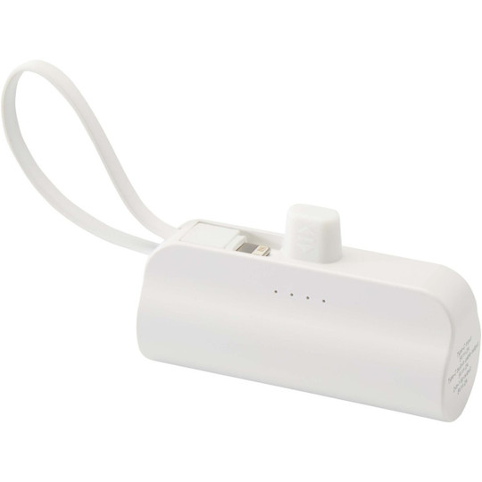 Alnair powerbanka 5000 mAh 10W z recyklovaného plastu s konektorem typu C, výklopným stojánkem a kabelem 2 v 1 - EgotierPro 124472