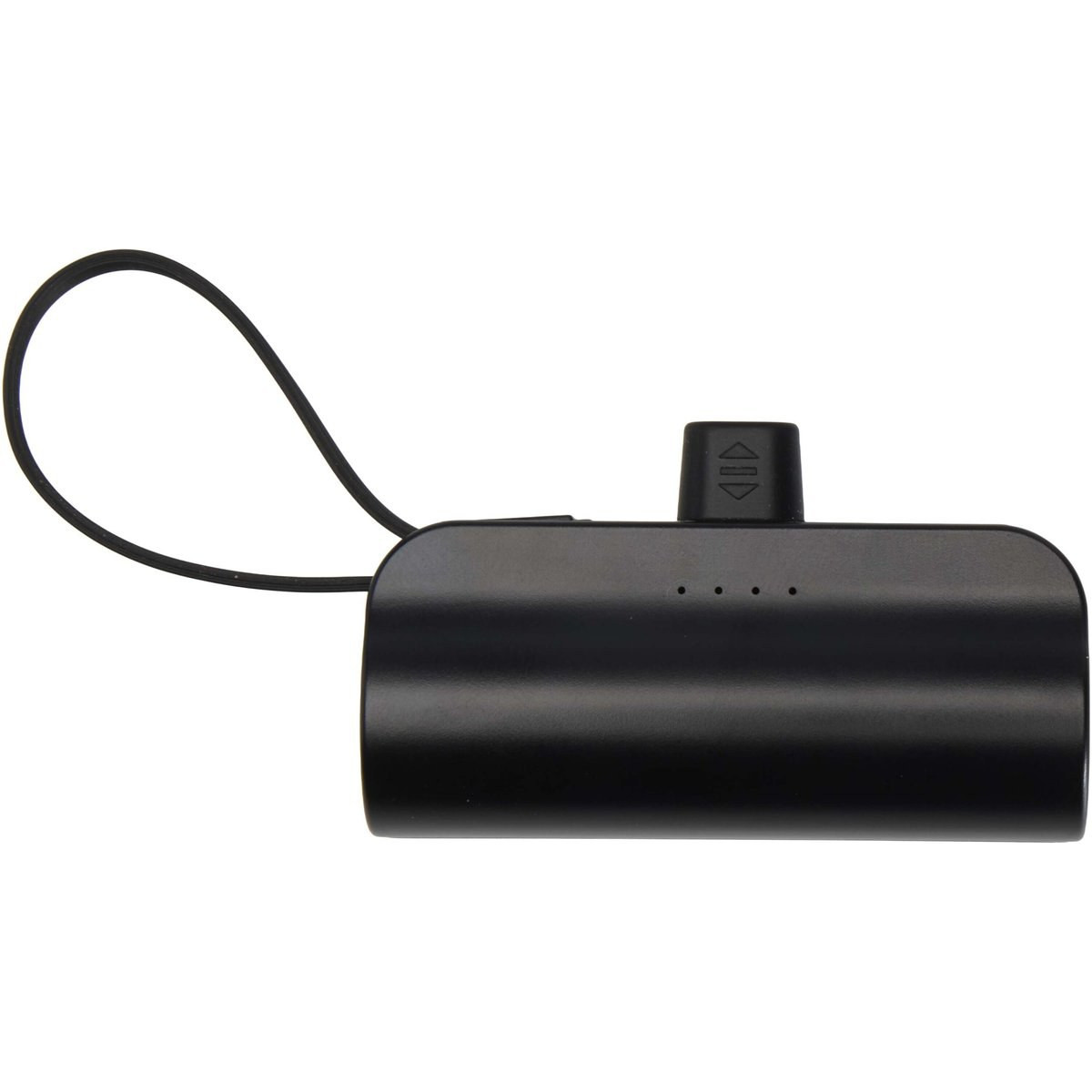 Alnair 5000 mAh 10 W Type-C powerbank i genvundet plast med indbygget holder og 2-i-1-kabel - EgotierPro 124472