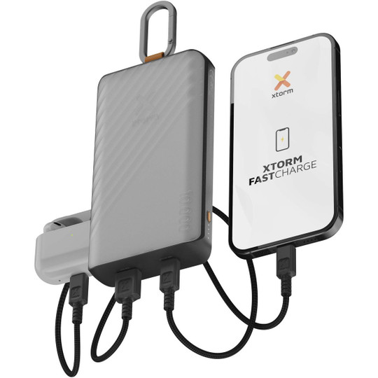 Xtorm 124479 - Batterie de secours solaire Xtorm XG2S101 Go2 de 10 000 mAh et 15 W avec éclairage