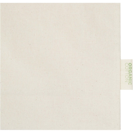Odisha 180 g/m² tygväska av ekologiskt OCS-material med bälg, 14 l - EgotierPro 120783