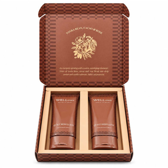 WELLmark 124644 - Wellmark Quite Rebellion 70 ml hand wash and 70 ml hand lotion gift set