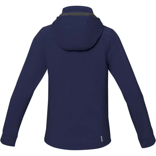Elevate 39577 - Langley softshell-takki naisten valmistettu GRS-kierrätysmateriaalista