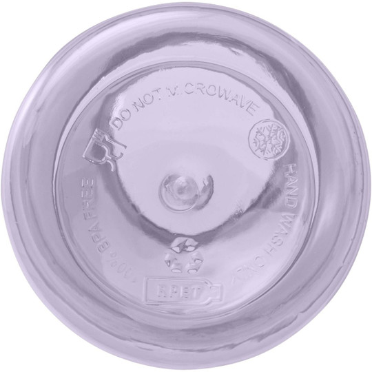 PF Concept 100778 - Oregon 400 ml RCS certified recycled plastic water bottle with carabiner