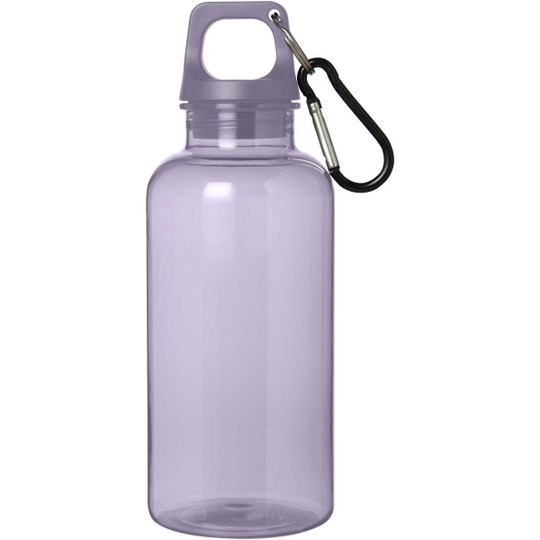 PF Concept 100778 - Oregon 400 ml RCS certified recycled plastic water bottle with carabiner