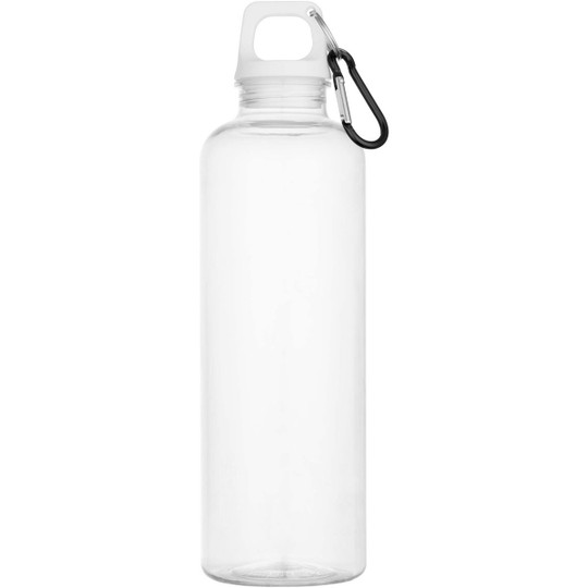Oregon 750 ml waterfles van RCS-gecertificeerd gerecycled plastic met karabijnhaak - EgotierPro 100877