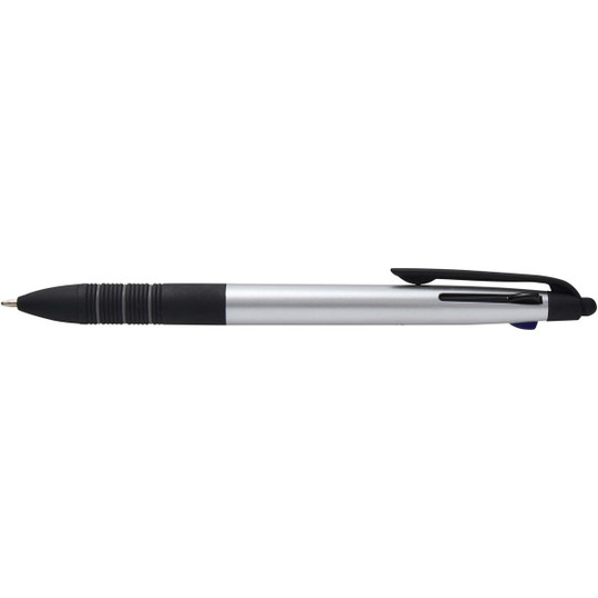 Trine 3-in-1 RCS gerecycleerde balpen met stylus - EgotierPro 106376