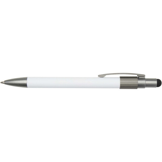 Rill RCS recycled ballpoint pen with stylus and fidget spinner (blue ink) - EgotierPro 106447