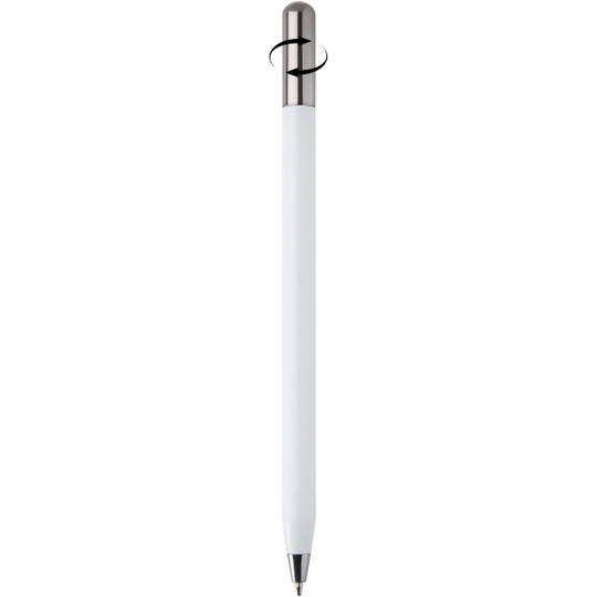 SMART balpen van gerecycled aluminium met draaimechanisme (zwarte inkt) - EgotierPro 107282