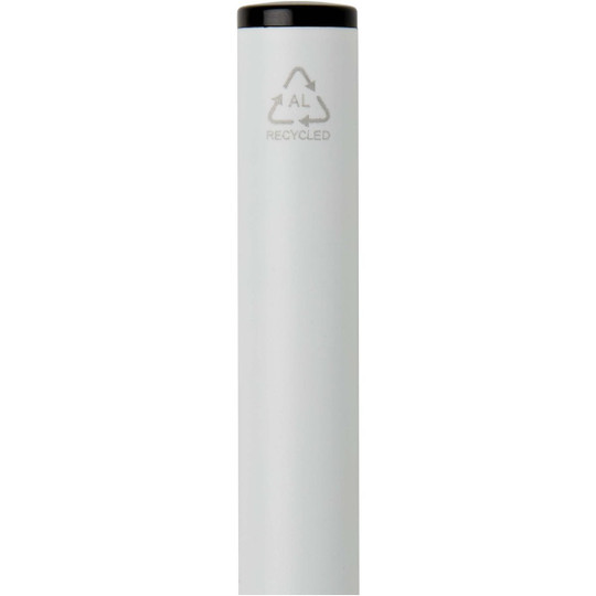 Verton balpen van gerecycled aluminium met draaibare huls (blauwe inkt) - EgotierPro 107331