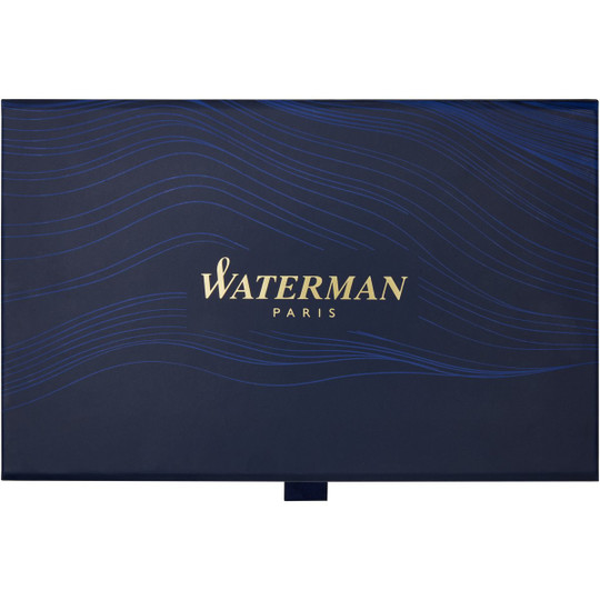 Waterman 107816 - Graduate ballpoint and rollerball pen set with gift box