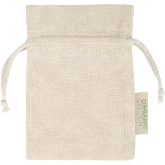 Odisha 140 g/m² OCS Bio Zuziehbeutel – 15 × 10 cm - EgotierPro 120796