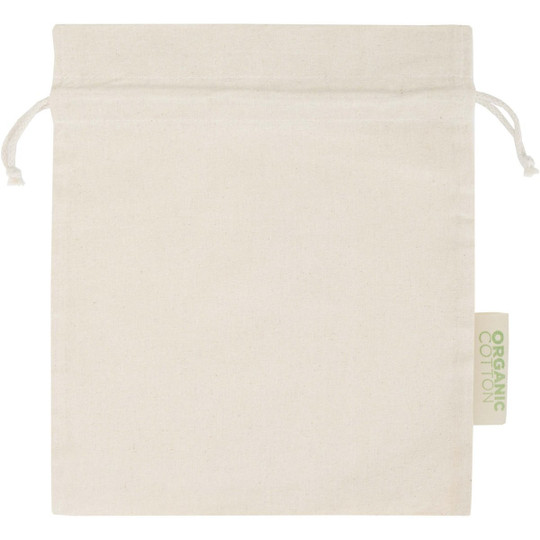 Odisha 140 g/m² OCS Bio Zuziehbeutel – 30 × 25 cm - EgotierPro 120797