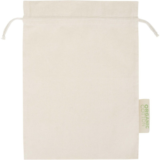 Odisha 140 g/m² OCS biologisch katoenen geschenktas – 42 x 30 cm - EgotierPro 120798