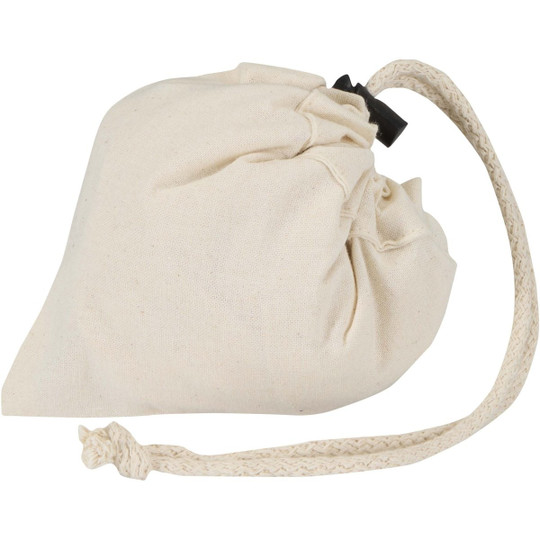 Madras Blend 140 g/m² GRS-gecertificeerde, gerecyclede, opvouwbare katoenen draagtas, 7 liter - EgotierPro 120805