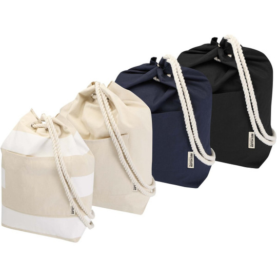 Florida 270 g/m² GRS gerecyclede sailor duffel bag 15 l - EgotierPro 120806