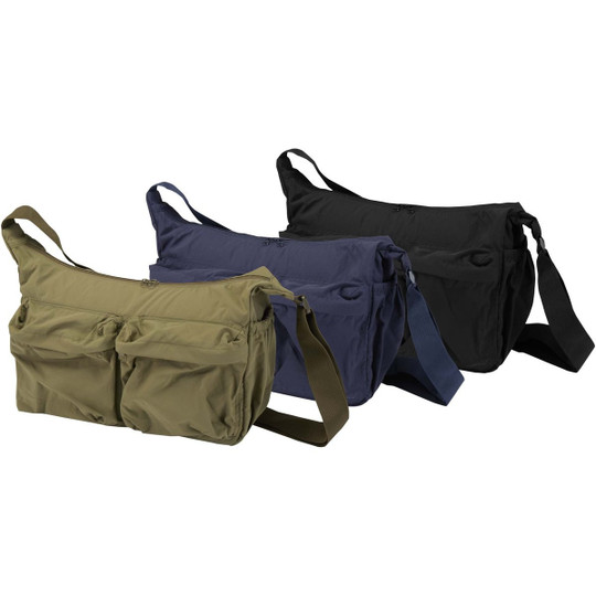 Elevate 120810 - Calli 13" GRS recycled nylon laptop messenger bag