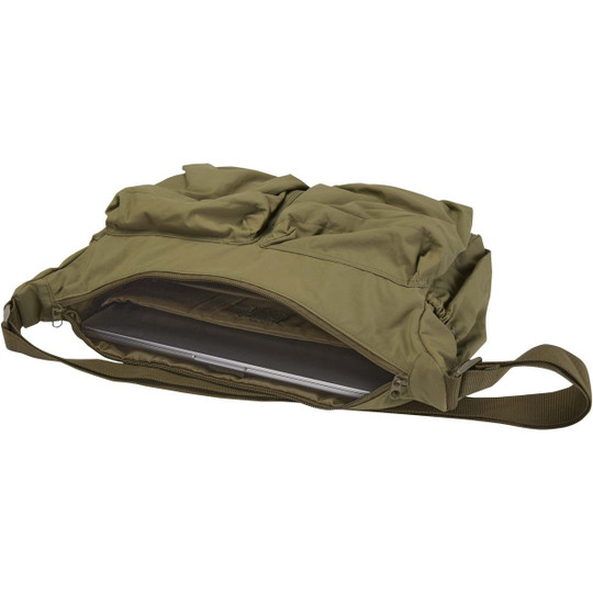 Elevate 120810 - Calli 13" GRS recycled nylon laptop messenger bag