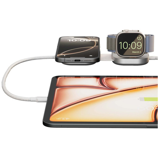 Zens 120822 - Pro 3 140W USB-C 3-in-1 charging cable