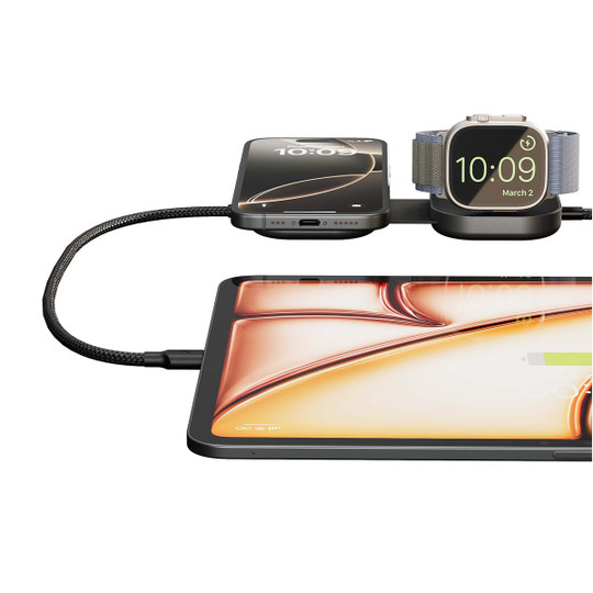 Zens 120822 - Pro 3 140W USB-C 3-in-1 charging cable