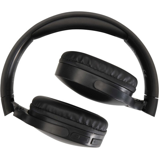 Ancha recycled plastic over-ear wireless Bluetooth headset - EgotierPro 124483