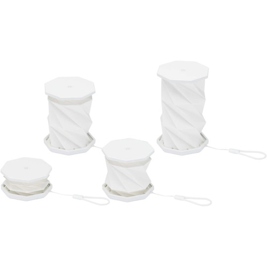 Celestia opvouwbare en dimbare tafellamp van gerecycled plastic - EgotierPro 124521