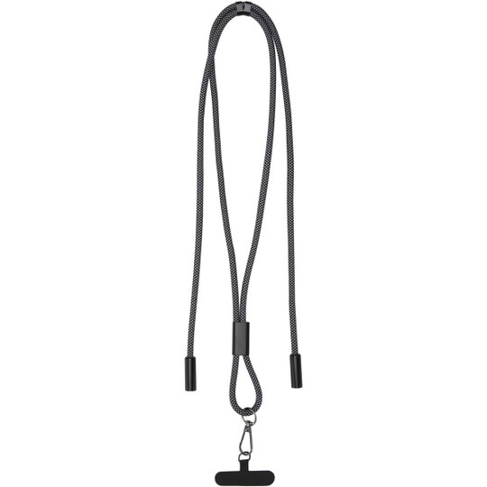 SMART 65W RPET charging cable with lanyard - EgotierPro 124530