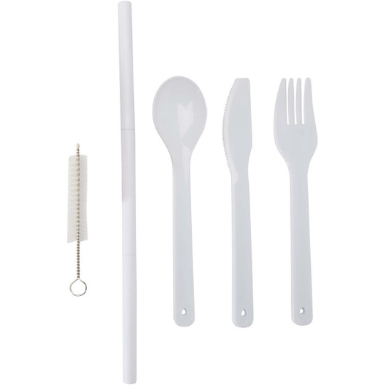 Runa cutlery set with bamboo lid - EgotierPro 126365