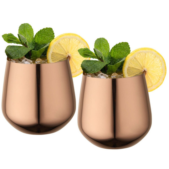 Cascade 540 ml stainless steel cup set - EgotierPro 126367