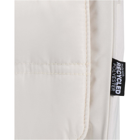 Puffer GRS gerecycleerde ophangbare canvas toilettas 8L - EgotierPro 130117