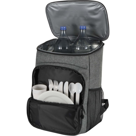 Tundra GRS recycelter Picknickkühlrucksack mit Besteckset 20L - EgotierPro 130120