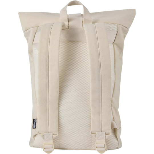 Recanvas 14” GRS recycled rolltop backpack 16L - EgotierPro 130123