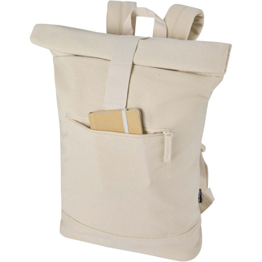 Recanvas 14” GRS recycled rolltop backpack 16L - EgotierPro 130123