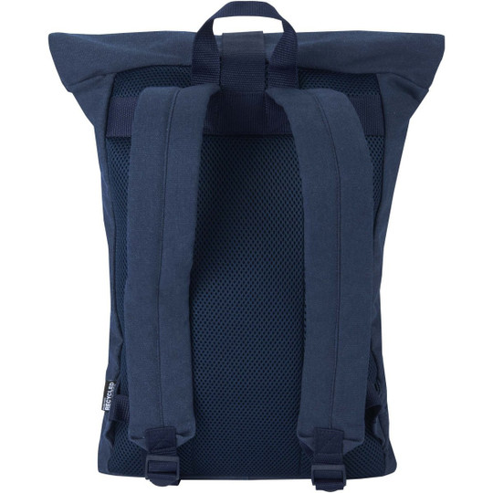 Recanvas 14” GRS recycled rolltop backpack 16L - EgotierPro 130123