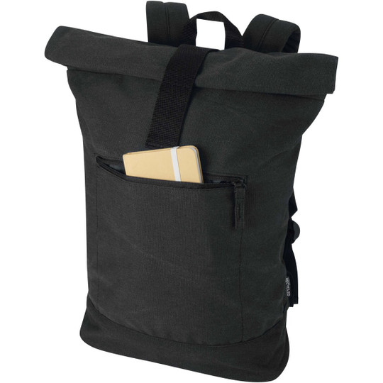 Recanvas 14” GRS recycled rolltop backpack 16L - EgotierPro 130123