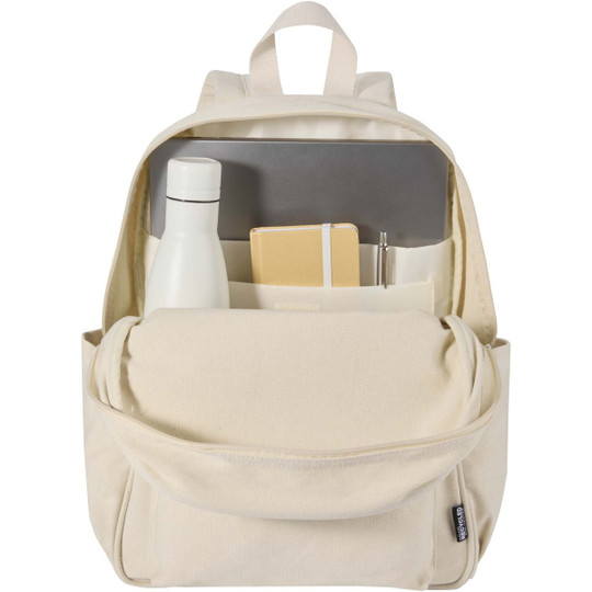 Recanvas 15.6” GRS recycled city backpack 16L - EgotierPro 130124
